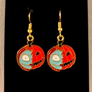 Sally pumpkin earrings